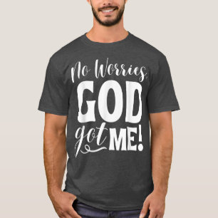 Inga bekymmer, Gud gav mig afrikansk kristen Q T Shirt