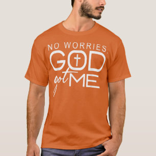 Inga bekymmer, Gud har afrikansk kristen. T Shirt