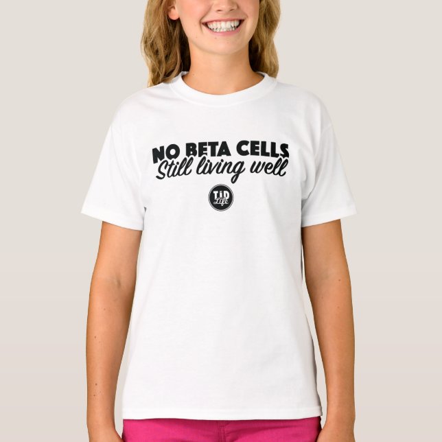 Inga Beta celler (flickan) Tee Shirt (Framsida)