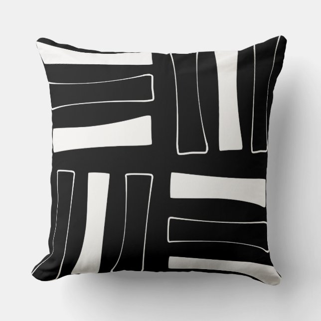 Inga bones Tribal Lumbar Pillow Kudde (Framsida)