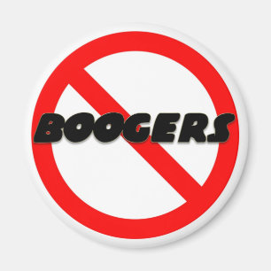 Inga Boogers Magnet