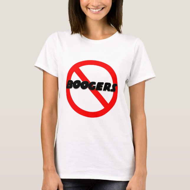 Inga Boogers Tee Shirt (Framsida)