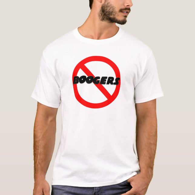 Inga Boogers Tee Shirt (Framsida)