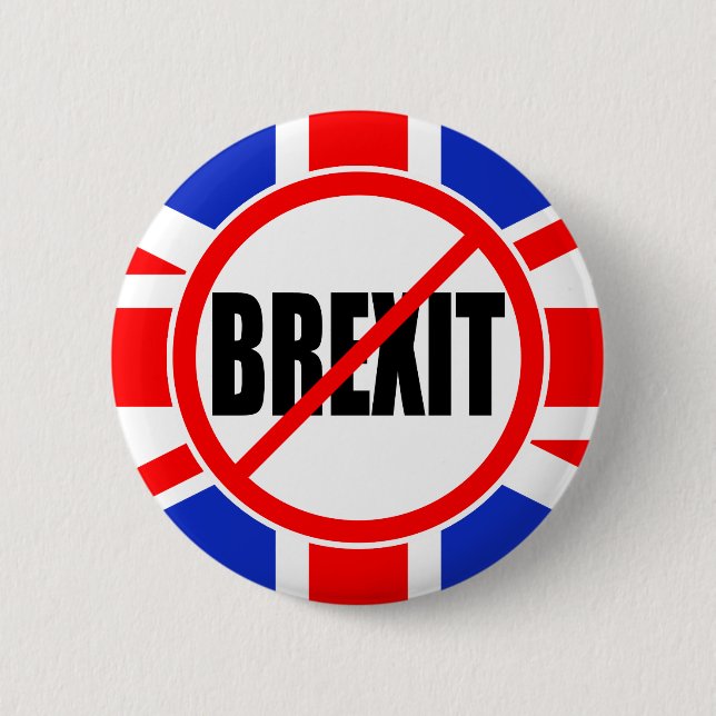 "INGA BREXIT ", KNAPP (Framsida)