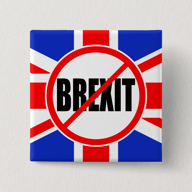 "INGA BREXIT ", KNAPP (Framsida)
