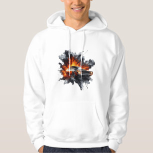 Inga Bromsar. Bara Blaze T-shirt Hoodie