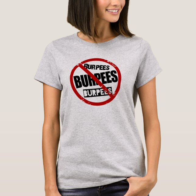 Inga burpees t-shirt (Framsida)