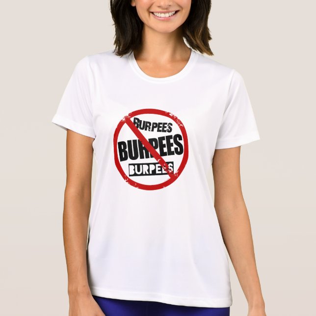Inga burpees tee (Framsida)