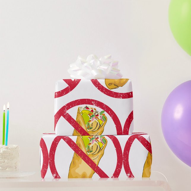 Inga burritos tillät att man undertecknade ett hum presentpapper (Skapare uppladdad)