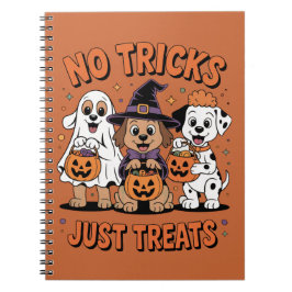 Inga bus just gods Hund Halloween-kostym Valp Anteckningsbok