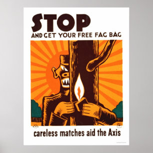 Inga Carless Matches 1942 WPA Poster