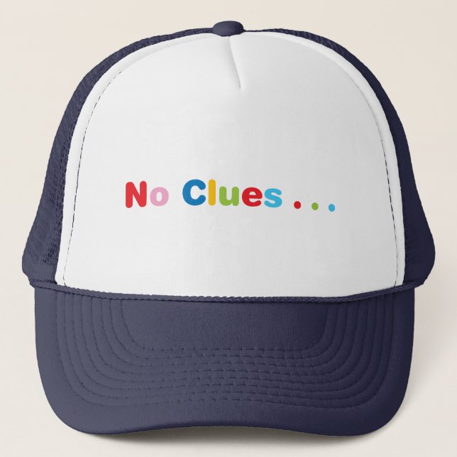 Inga Clues Truckerkeps (Framsida)