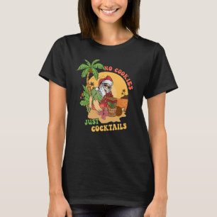 Inga Cookies Bara Cocktail Hawaii Tiki Santa Chris T Shirt