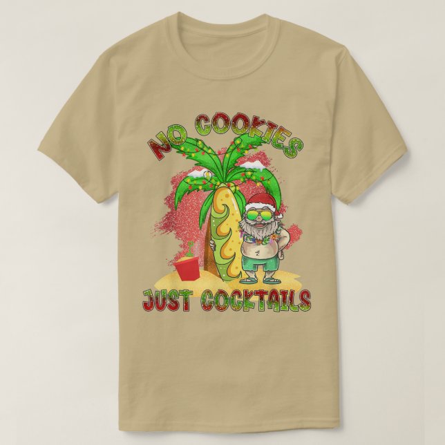 Inga Cookies bara Cocktails. T Shirt (Design framsida)