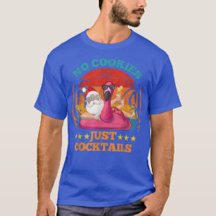 Inga Cookies Cocktails jultomten i Jul T Shirt