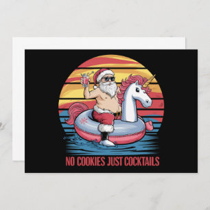 Inga Cookies Cocktails jultomten i juli Julafton Inbjudningar