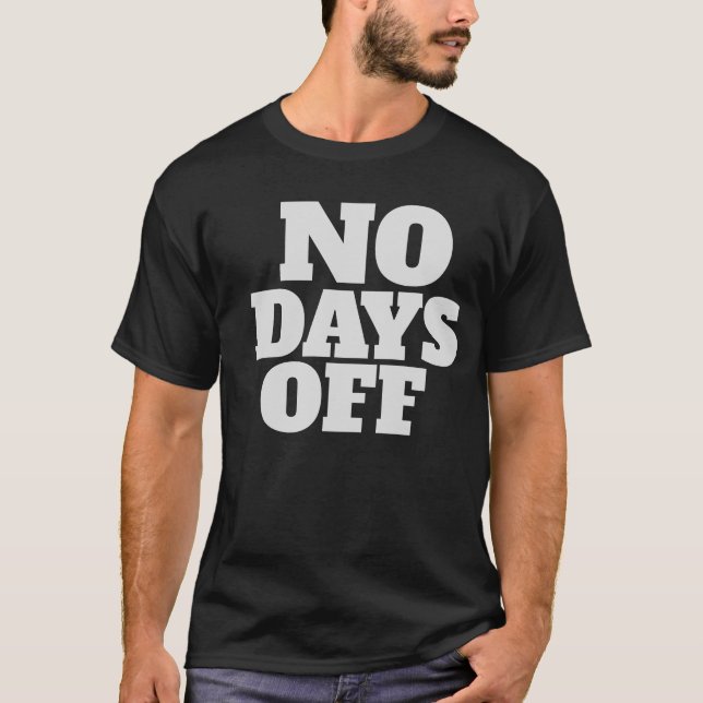Inga dagar av färglös skirt t shirt (Framsida)