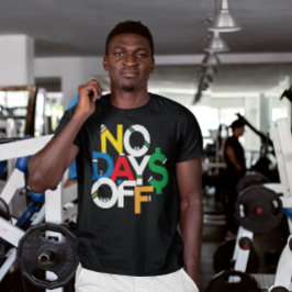 Inga dagar av kläder: Färggrafik i färggrafik T Shirt