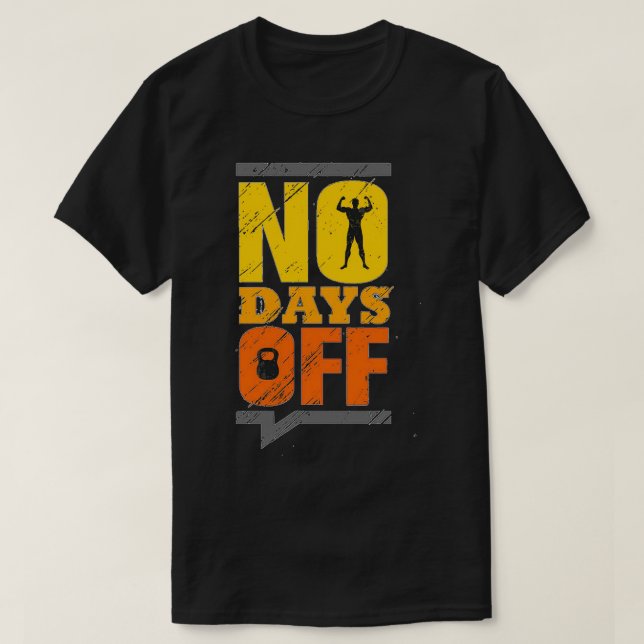 Inga dagar av t shirt (Design framsida)