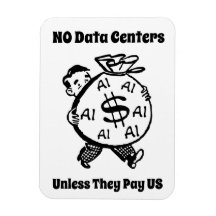 Inga datacenter om de inte betalar oss