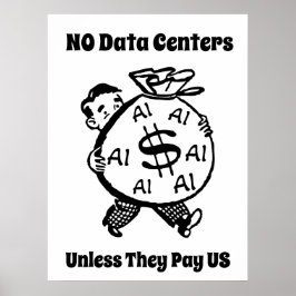 Inga datacenter om de inte betalar oss poster