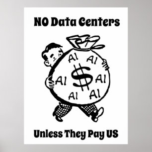 Inga datacenter om de inte betalar oss poster