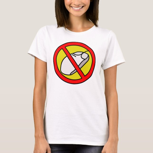 INGA DATORMUSSIGER T-SHIRT (Framsida)