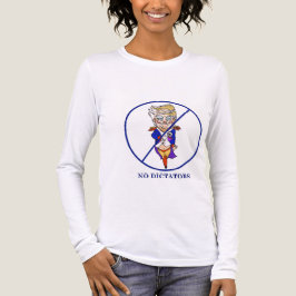 Inga diktatorer långärmad t-shirt