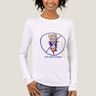 Inga diktatorer långärmad t-shirt