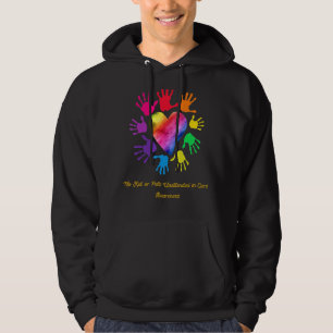 Inga djur eller sällskapsdjur utan tillsyn i Hände Hoodie