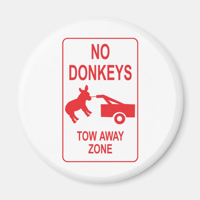 Inga Donkey: Zont nu! Magnet (Framsidan)