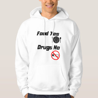 inga droger ja mat hoodie
