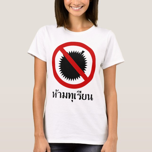 INGA Durians det thailändska språket som för ⚠ Tee (Framsida)
