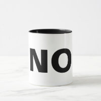 Inga elak, ingen lustig kaffepresentidé från mugg