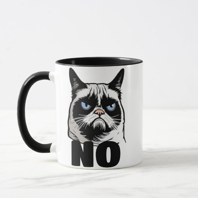 Inga Elak utan Mugg, Cat Gift-kaffe Mugg (Vänster)