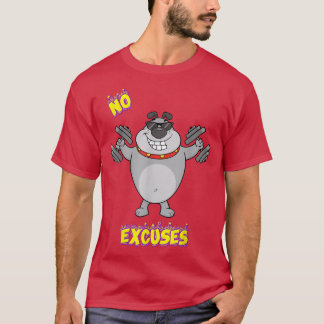 Inga excuses Gym Fitness Motivation Cute Joke Nove T Shirt