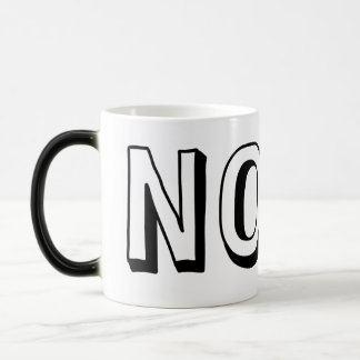 Inga farhågor om tvivel eller beklagande magisk mugg