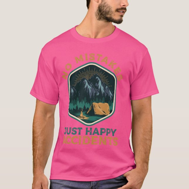 Inga fel i Camping Adventurer eller T Shirt (Framsida)