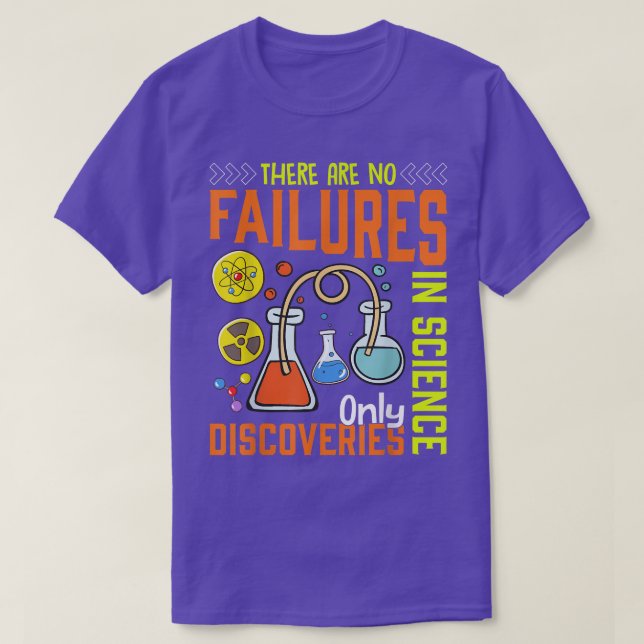 Inga fel i Science Funny Scientist Science Lov T Shirt (Design framsida)