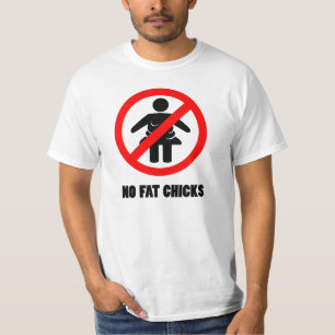 Inga feta chickar tee