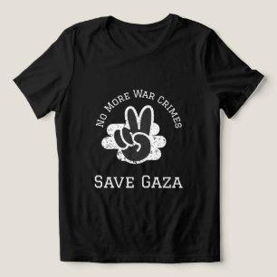 Inga fler brott mot Sparan i Gaza-folkmordet i Kri T Shirt