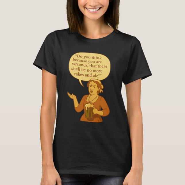 Inga fler kakor och ale? t shirt (Framsida)