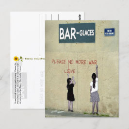 Inga fler Krig/Kärlek, Normandie, Frankrike - Vykort