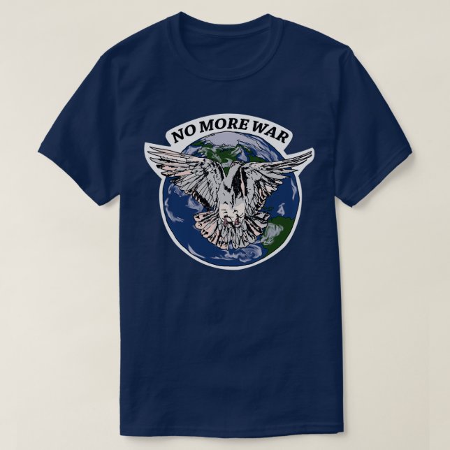Inga fler krig t shirt (Design framsida)