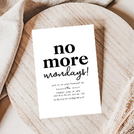 Inga fler måndagars inbjudan till Pension-partiet