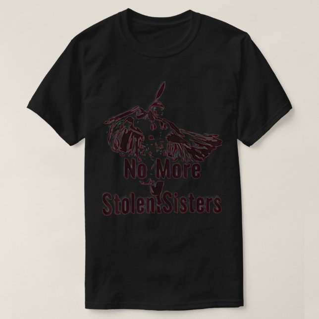 Inga fler stenkolssystrar  t shirt (Design framsida)