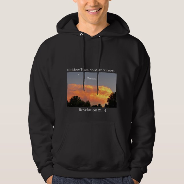 Inga fler tårar Ingen mer sorg Hoodie av StanVG (Framsida)
