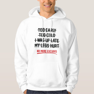 Inga fler urklipp hoodie
