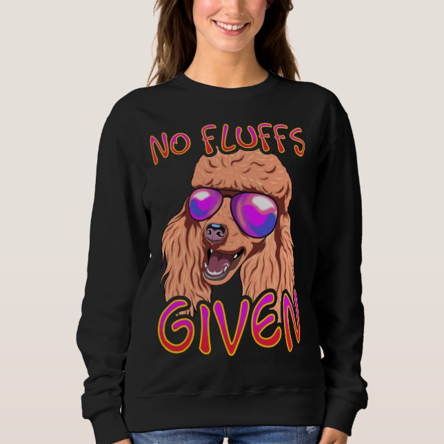 Inga fluffekter från Pudel T Shirt (Framsida)