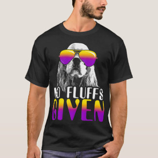 Inga fluffs med Cocker Spain Sunglasses Cute Hund T Shirt